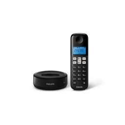 Telfono PHILIPS Inalmbrico D1311 Negro