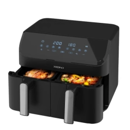 AIRFRYER FREIDORA SIN ACEITE FAMILIAR DOBLE CANASTO XION