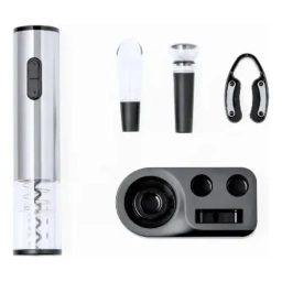 KIT DESCORCHADOR ELCTRICO RECARGABLE TOTAL INOX XION