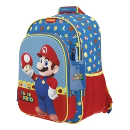 Mochila Escolar Chenson Mario Bros