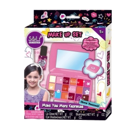 SET DE BELLEZA CON ESTUCHE Y ESPEJO S&L