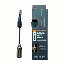 Bombilla STANLEY MATE STRAW CLASSIC CON CONTROL DE FLUJO NEGRO