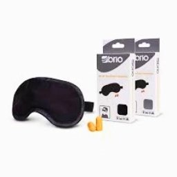 Set tapa ojos y tapa odos para viaje Bro