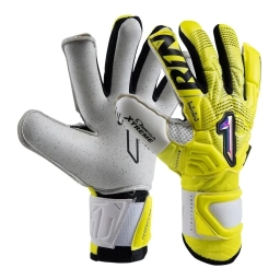 Guantes De Arquero Egotiko Stellaralpha Ad. Amarillo Blanco