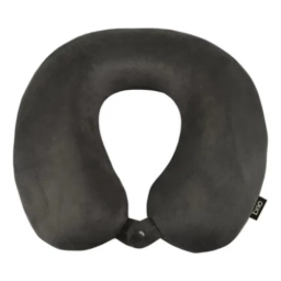 Almohada de viaje relleno memoria - Negro