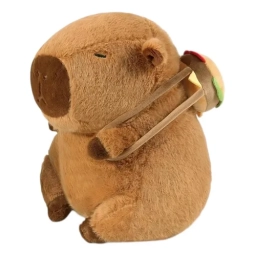 PELUCHE CAPIBARA CON HAMBURGUESA 25CM PHI PHI 