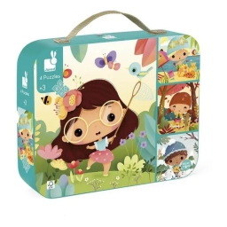 Puzzle Evolutivo Maletn 4 Estaciones Janod