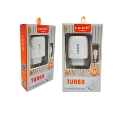 Cargador Rpido|Turbo Home Charger 4.8A + Cable USB-C