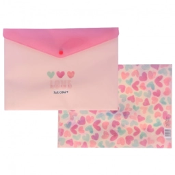 Sobre portadocumentos con broche a4 IBI CRAFT