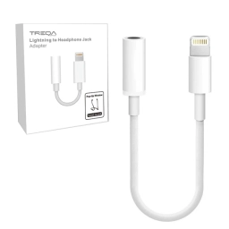Cable adaptador AUX 3.5- Lightning TREQA